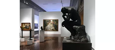 Il pensatore di Auguste Rodin