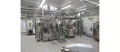 Fabbrica di una casa produttrice di yogurt al FICO Eataly World