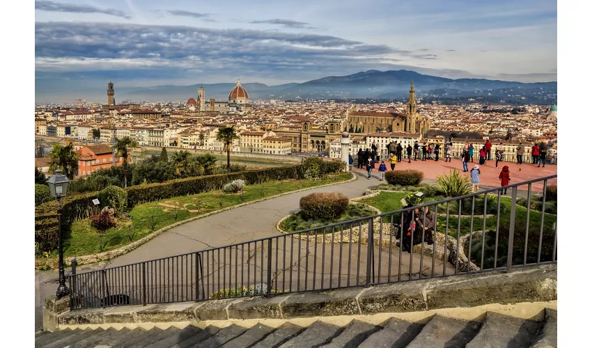 Vista panoramica sulla città