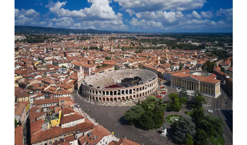 The Verona Arena: theatre in Verona, Italy 