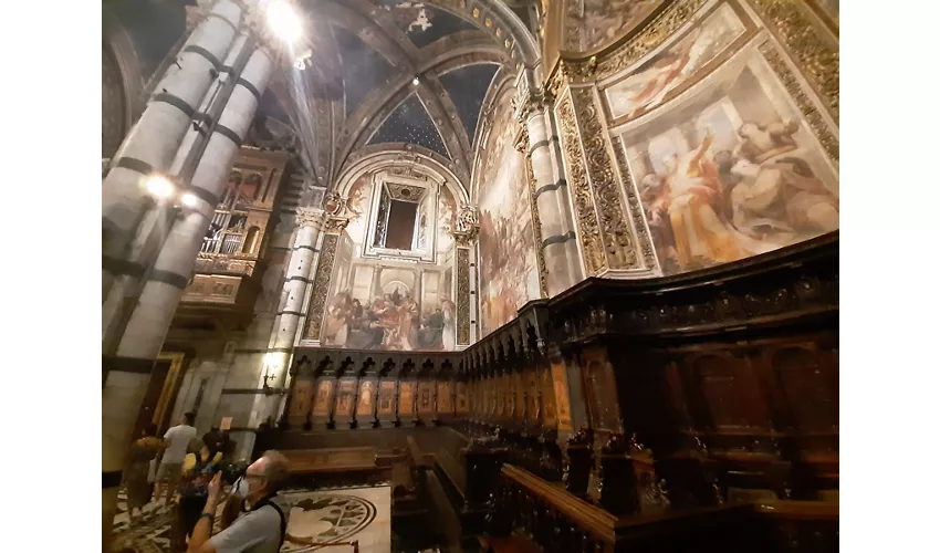 Pavimento del Duomo di Siena