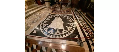 Pavimento del Duomo di Siena