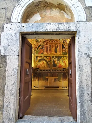 Chapel of the Annunziata - can be visited by appointment