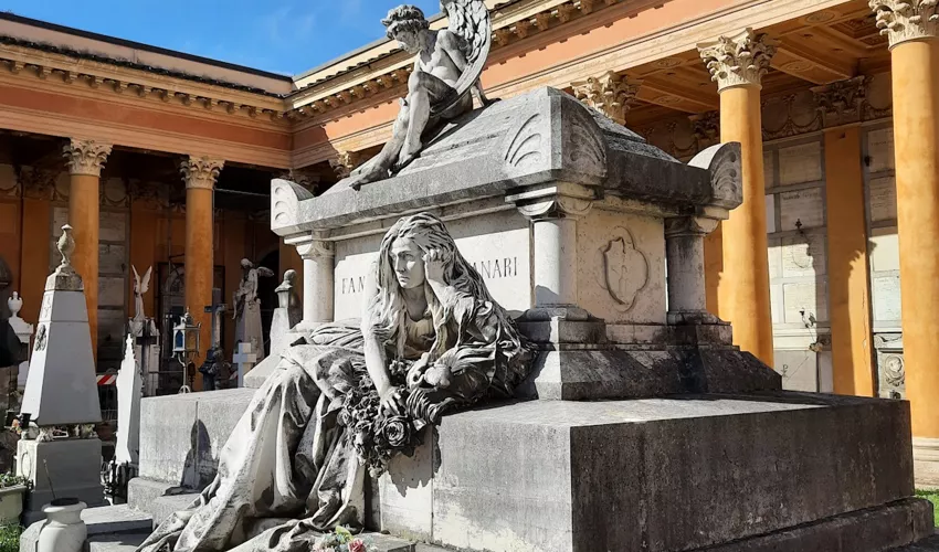 Cementerio monumental de la Cartuja de Bolonia| entrada principal