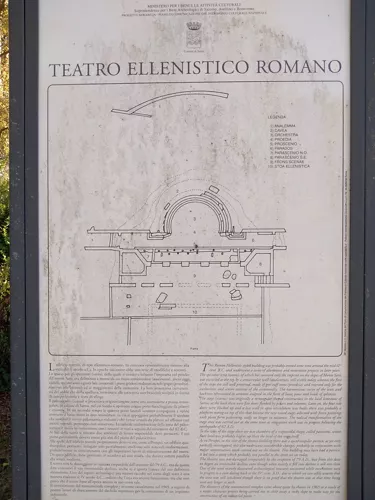Teatro helenístico romano de Sarno
