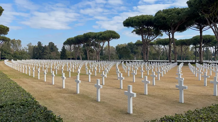 World War II Sicily-Rome American Cemetery and Memorial