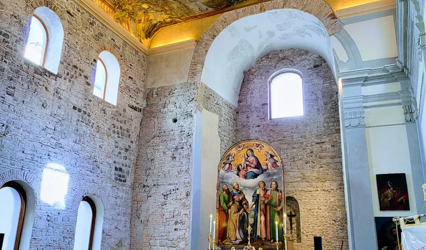 Complejo Monumental de San Pietro a Corte - Hipogeo y Capilla Palatina