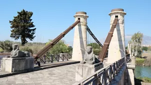 Puente Real Fernando II de Borbón sobre el Garigliano