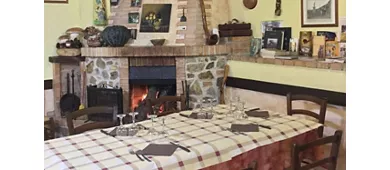 Ristorante dell' Agriturismo Carrozzino di Torchia Rosa