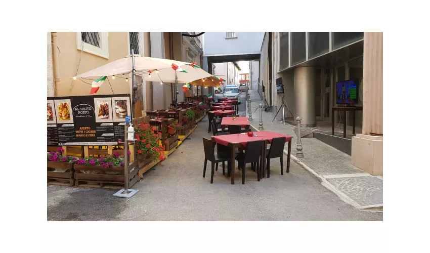 Rione San Marciano arrosticini e vino