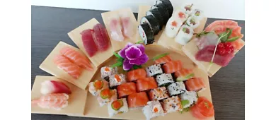 Snow sushi