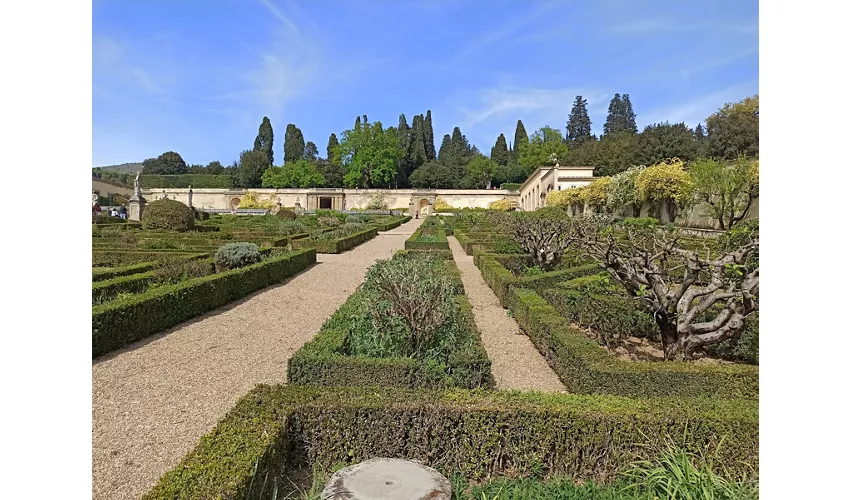 Garten der Villa Medicea di Castello