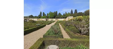 Garten der Villa Medicea di Castello
