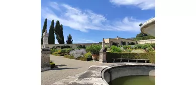 Garten der Villa Medicea di Castello
