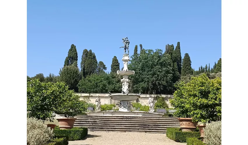 Garten der Villa Medicea di Castello