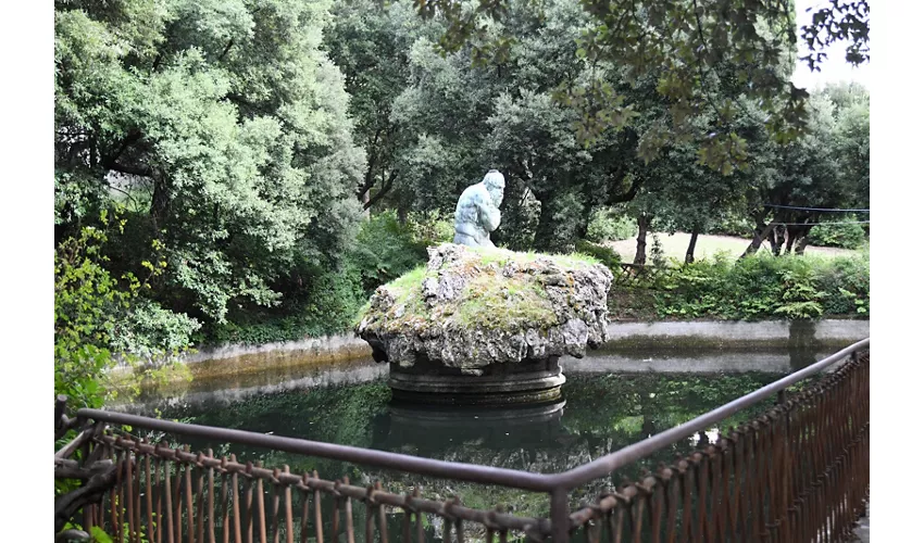 Garten der Villa Medicea di Castello