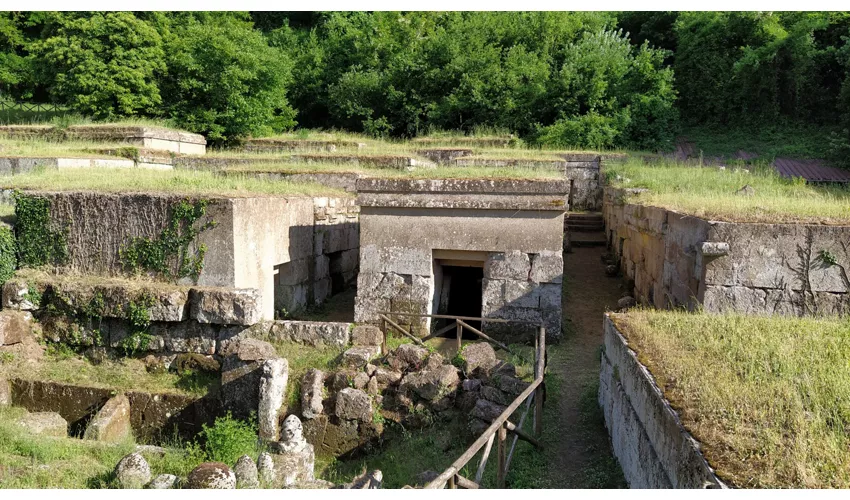 Nécropole étrusque de Crocifisso del Tufo