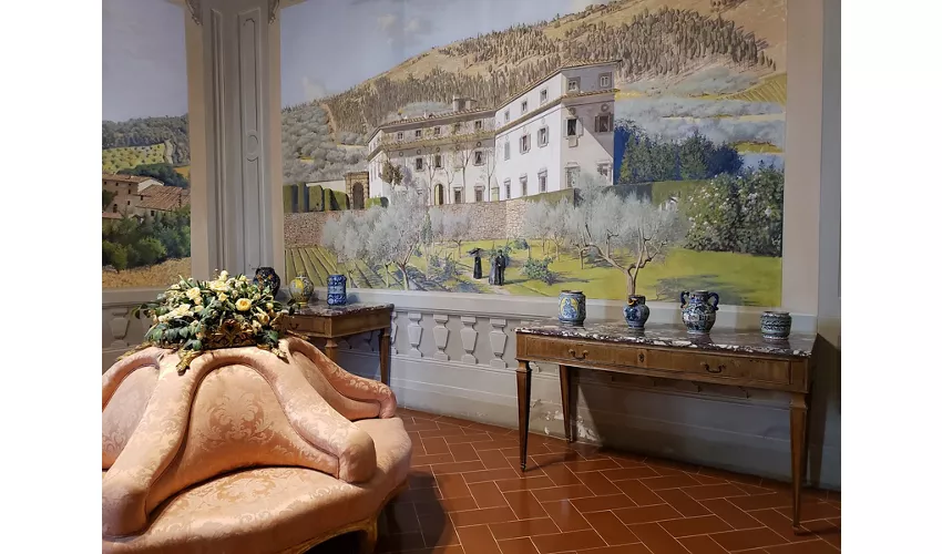 Villa Medici de Cerreto Guidi e Museu Histórico da Caça e do Território