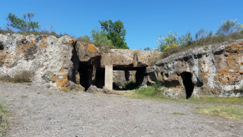 Tumulo etrusco di Grotta Porcina