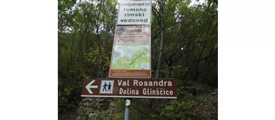 Acquedotto Romano della Val Rosandra/Rimski akvadukt v dolini Glinščice
