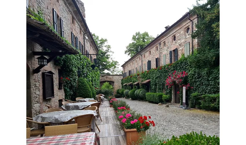 Das Schloss von Rivalta