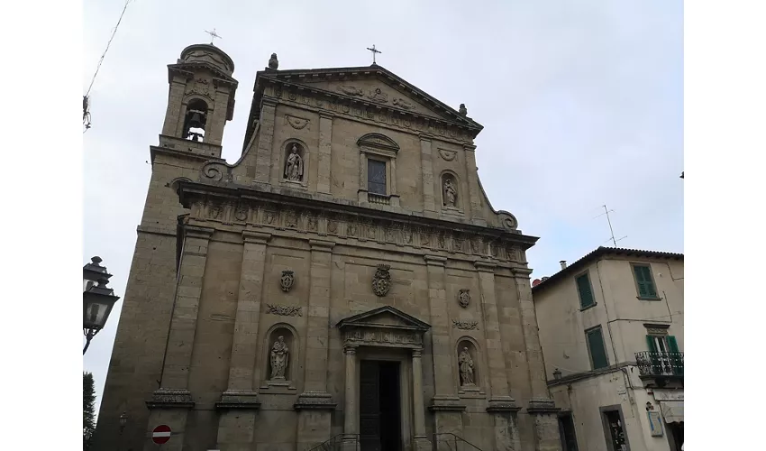 Centro histórico de Castel del Piano