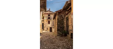 Galeria ao ar livre do fresco de Arcumeggia