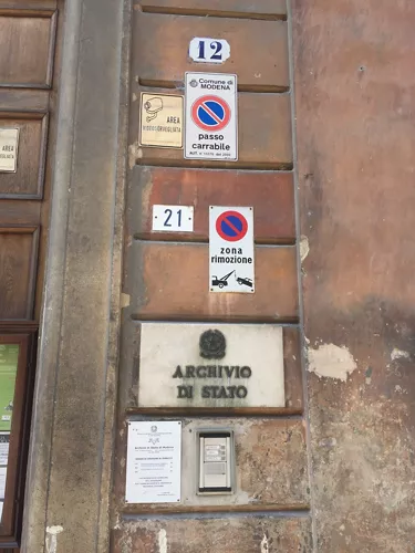 Archivio di Stato - Modena
