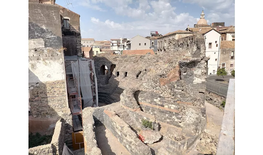 Teatro Antigo greco-romano de Catânia