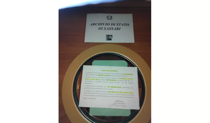 Archivio di Stato - Sassari