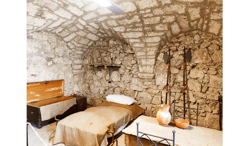 Armeemuseum und Museum alter Landkarten der Festung von Civitella del Tronto