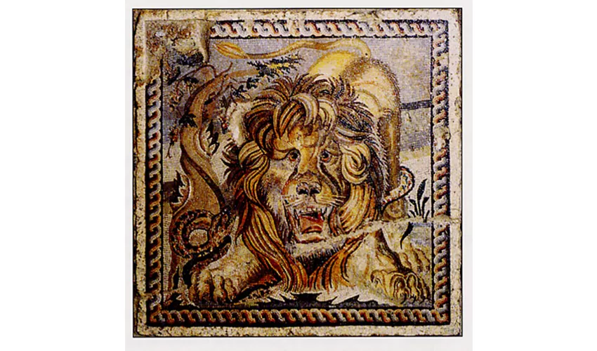 Domus e mosaico del Leone