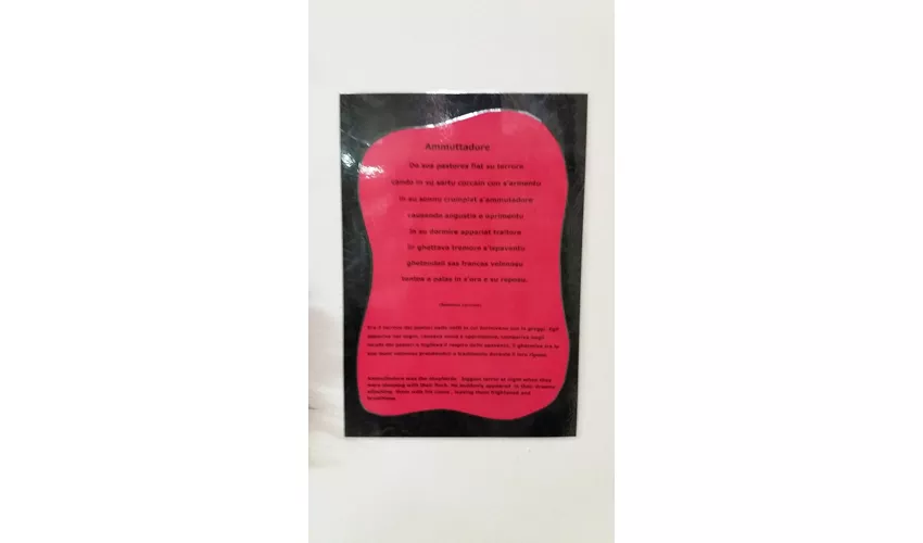 museo della stregoneria e sulla magia in Sardegna “S’omo 'e sa Majarza”