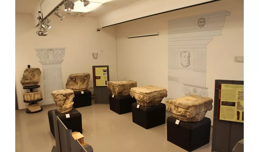 Antiquarium do parque arqueológico de San Leucio