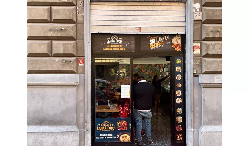 SRILANKAN CUISINE RESTUARANT IN MODERN ITALY