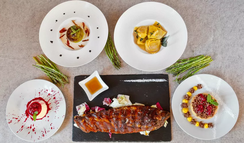 Ristorante dell'agriturismo Principessa Pio