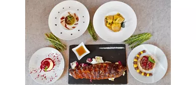 Ristorante dell'agriturismo Principessa Pio