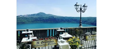 Il Grottino - piatti tipici, specialità di pesce vista lago
