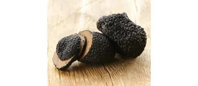 delicacy mushroom black truffle  -  rare and expensive vegetable