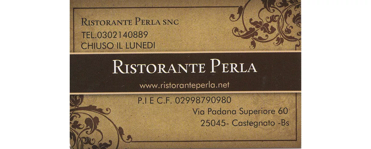 Ristorante Pizzeria Perla