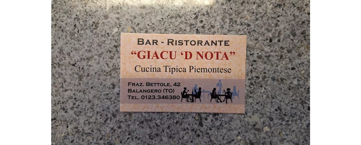 Giacu 'd Nota