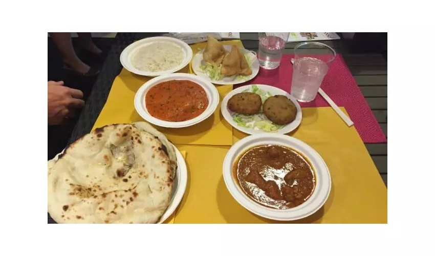 Tandoori Indian food