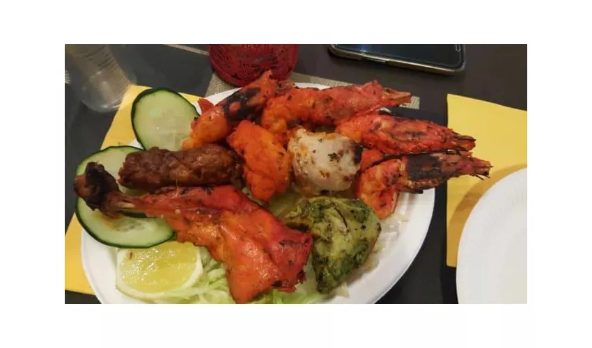 Tandoori Indian food