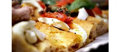 SimBIOsi Organic Pizza and lovely food