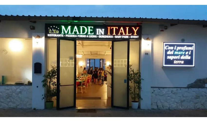 MADE IN ITALY RISTORANTE PIZZERIA BABY PARK EVENTI DANCE KARAOKE