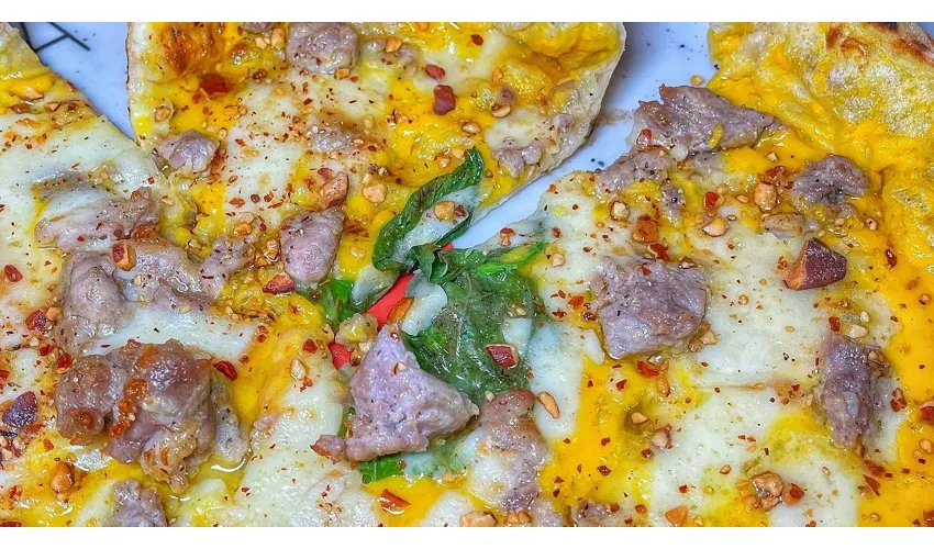 Pizzeria Il tempio di maradona