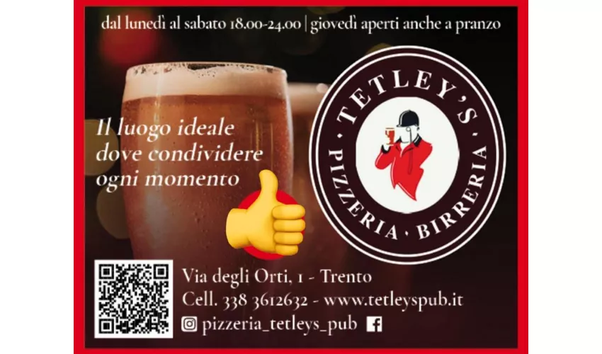 Pizzeria Tetley’s pub