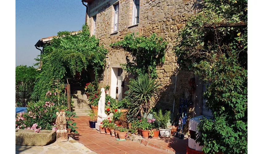 Agriturismo nelle colline sopra il Lago Trasimeno