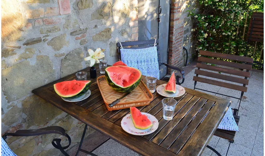 Agriturismo nelle colline sopra il Lago Trasimeno