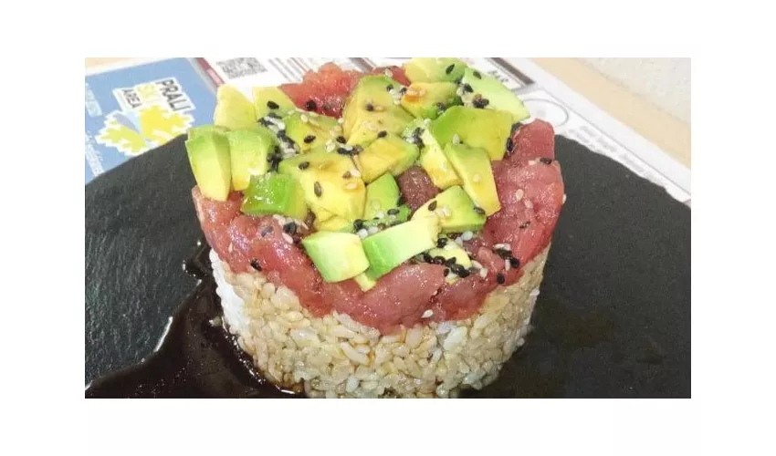 Sushi Lab Takeaway asporto e consegna a domicilio menù fisso all'interno